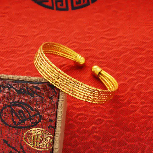 Bracciale d'epoca in oro 18 carati con 1,19 carati di
