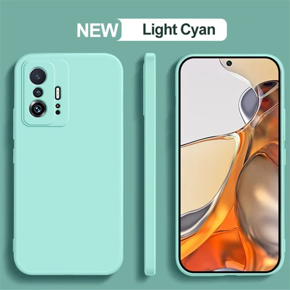 Für Xiaomi 11T 11T Pro Lite Ultra Stoßfest Fall Für Xiaomi Mi 11T 11T Pro Ultra Lite 5G Mi 11T Pro Flüssigkeit Silikon Soft cover – Detail 14