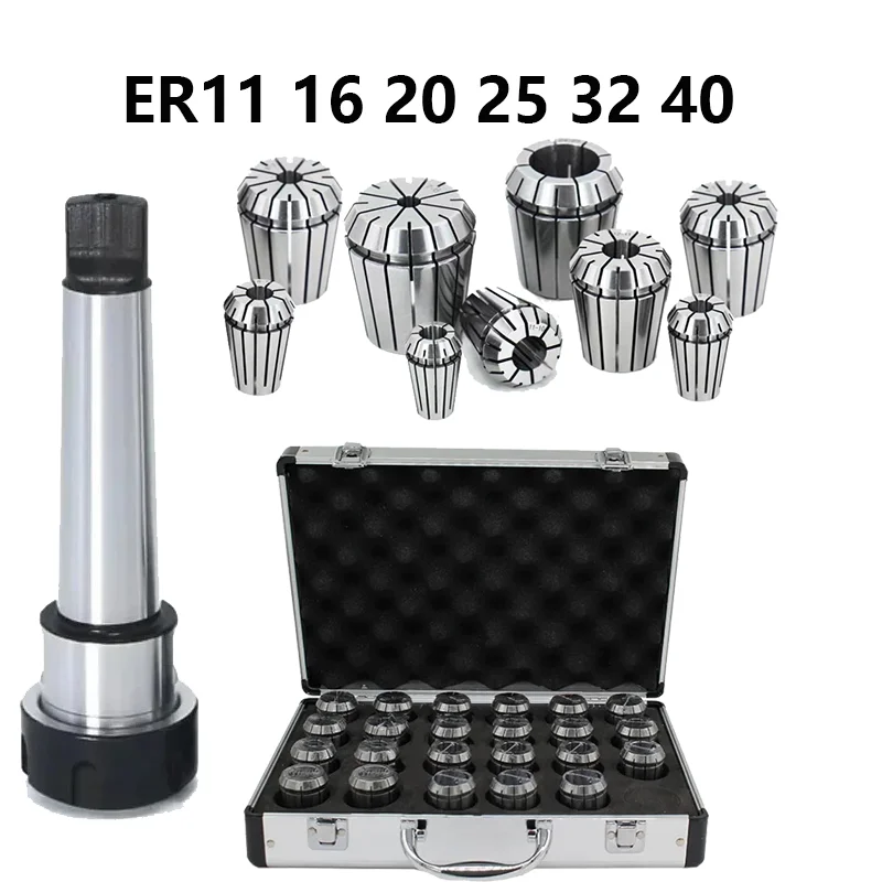 

ER20 ER25 ER32 ER40 ER Collect Chuck Spring Clamps Chuck Set Morse Holder MTB2 MTB3 MTB4 MTB5 Suit CNC Milling Lathe Tool Holder