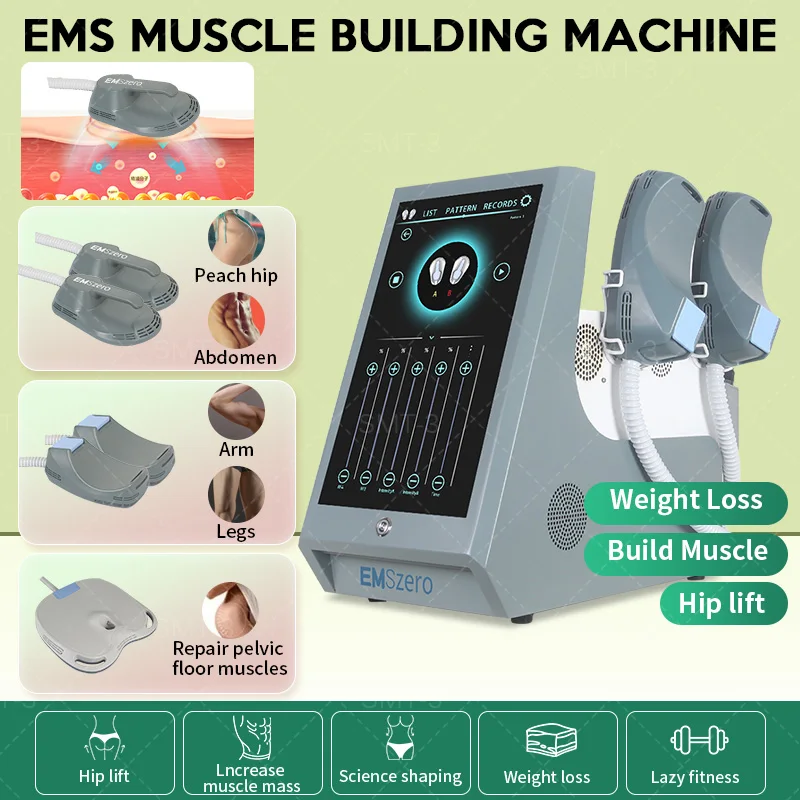 

EMSZERO Neo 14 6500W Hi-emt Muscle Sculpt Machine Nova Muscle Stimulator Body Shaping Massage Equipment for Salon EMSzero
