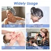100Pcs Disposable Shower Caps Hotel Plastic Waterproof Headgear Women Transparent Beauty Hair Dye Salon Caps Elastic Bath Cap 2