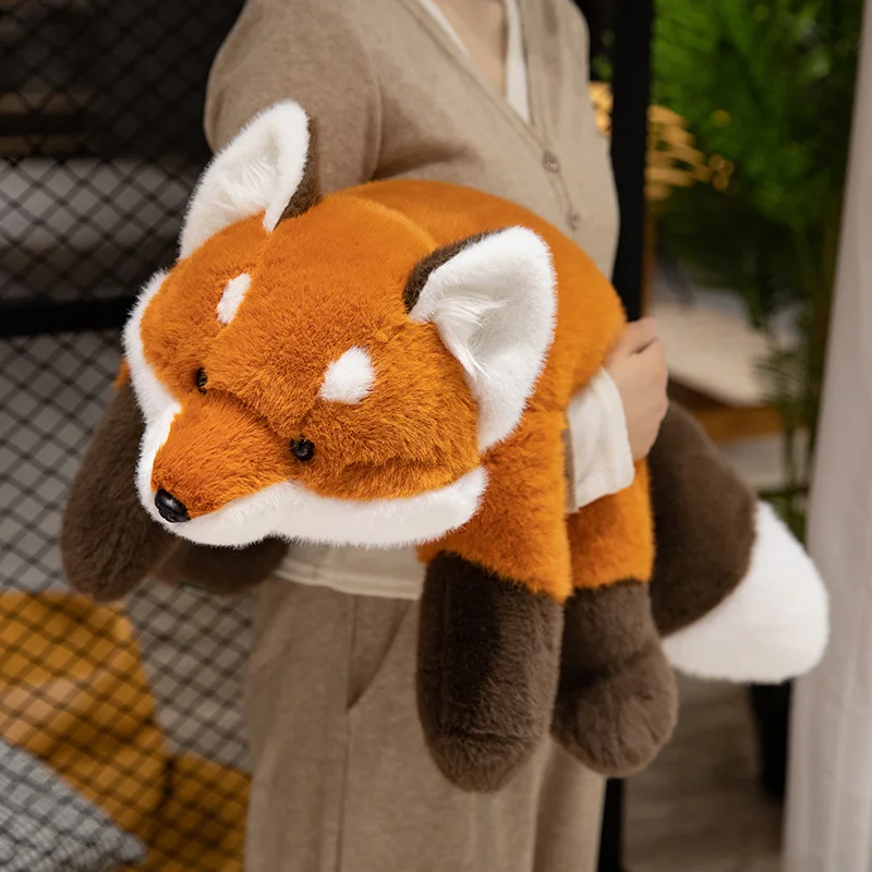 Dalmao 36 Inch Orange Fox St￭ Animal, Soft Long Pillow, Giant Cute Fox Body Pillow Plushies Toy Gift For Kids, Boys Birthday, Halloween, Christmas