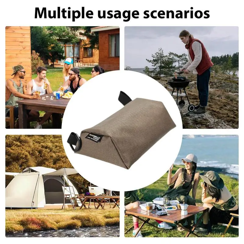 Outdoor Camping Picnic Bag Organizer Collapsible Large Capacity Tableware Storage Bag for Travel Hiking Camping