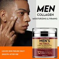 Men's Retinol Firming Face Cream Skincare Moisturizing Collagen Brightening Smooth Wrinkles Facial Face Men Skin Care Treatment 1
