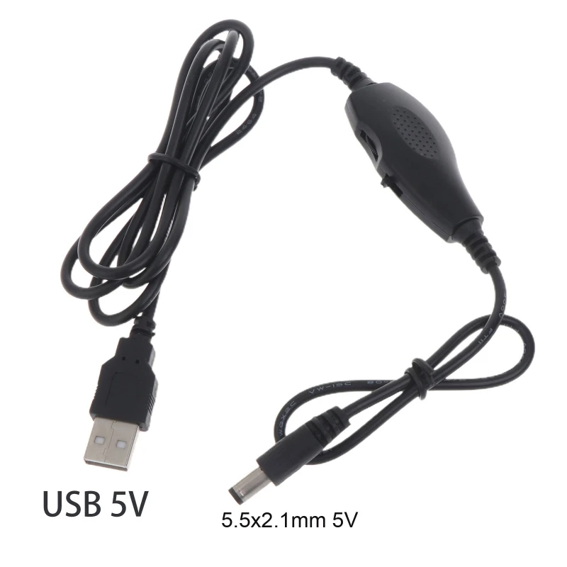 5V 무단 USB 수동 조정 LED 스트립 조명 5V Fa용 LED 조광기 스위치
