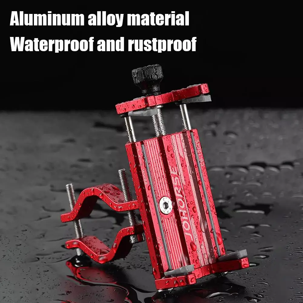 Universal Aluminum Adjustable Bike Phone Mount Stand and Holder