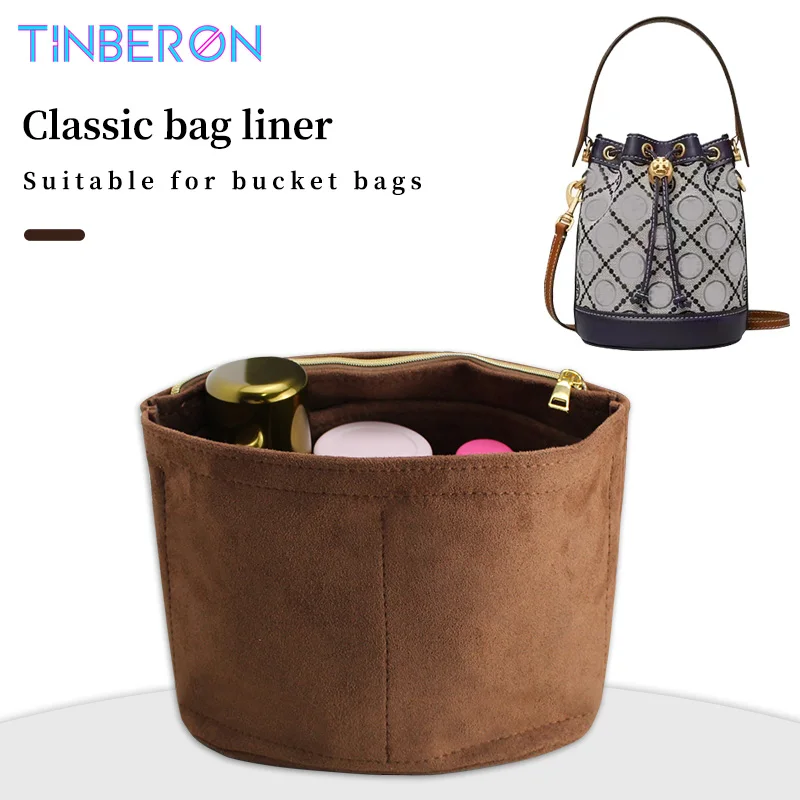Bag Shaper Bucket Bag Organizer Insert TINBERON Velvet Bag