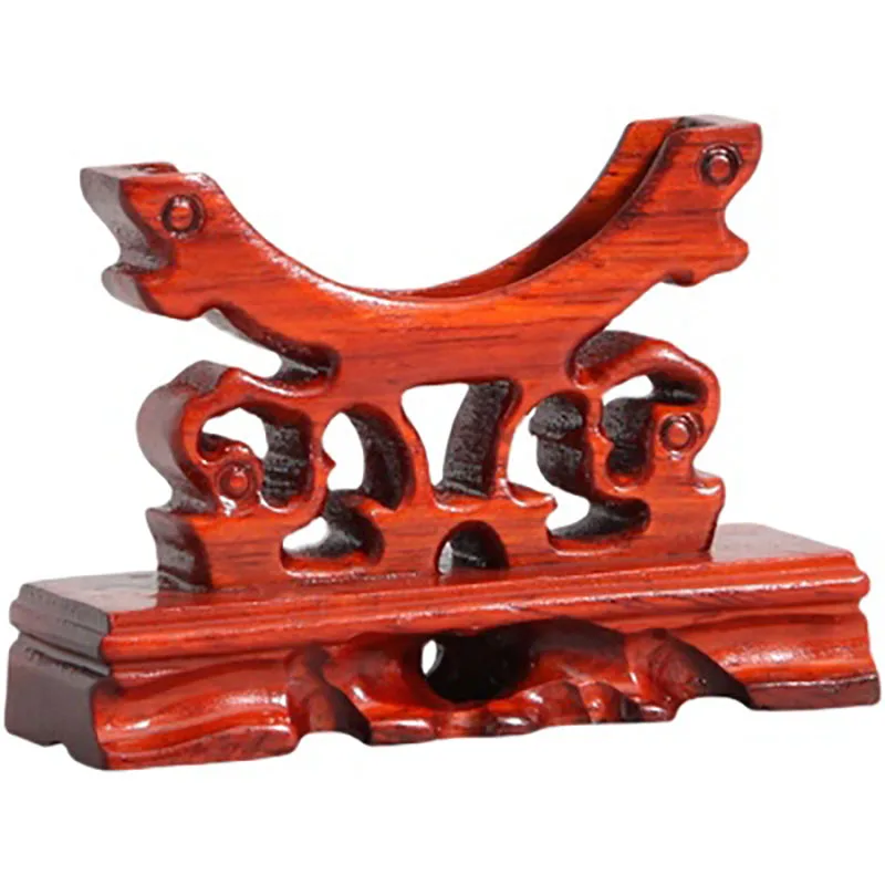 Solid Wood Bracelet Frame, Antique Jade Display Frame, Antique Photography Props, Safety Buckle Base, Chinese Style