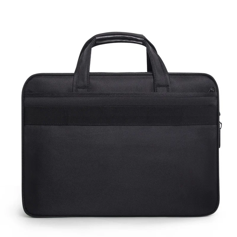 Fashion Business Men's briefcase high quality Oxford handbag 15.6 