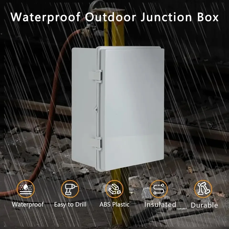 Heavy-Duty Waterproof Electrical Enclosure - IP66 Weatherproof & Dustproof