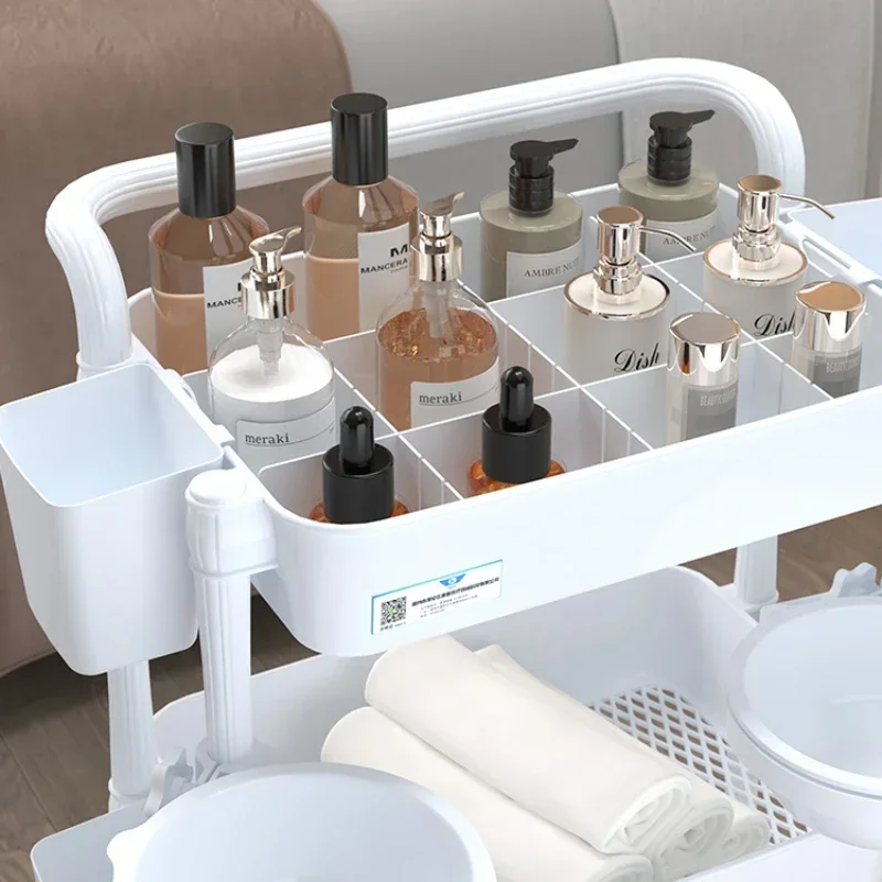 Salon Equipment Furniture Aesthetic Auxiliary Cart Bar Lashista Beauty Trolley Organizer Wheels Organizers Trolleys Trolly Tray