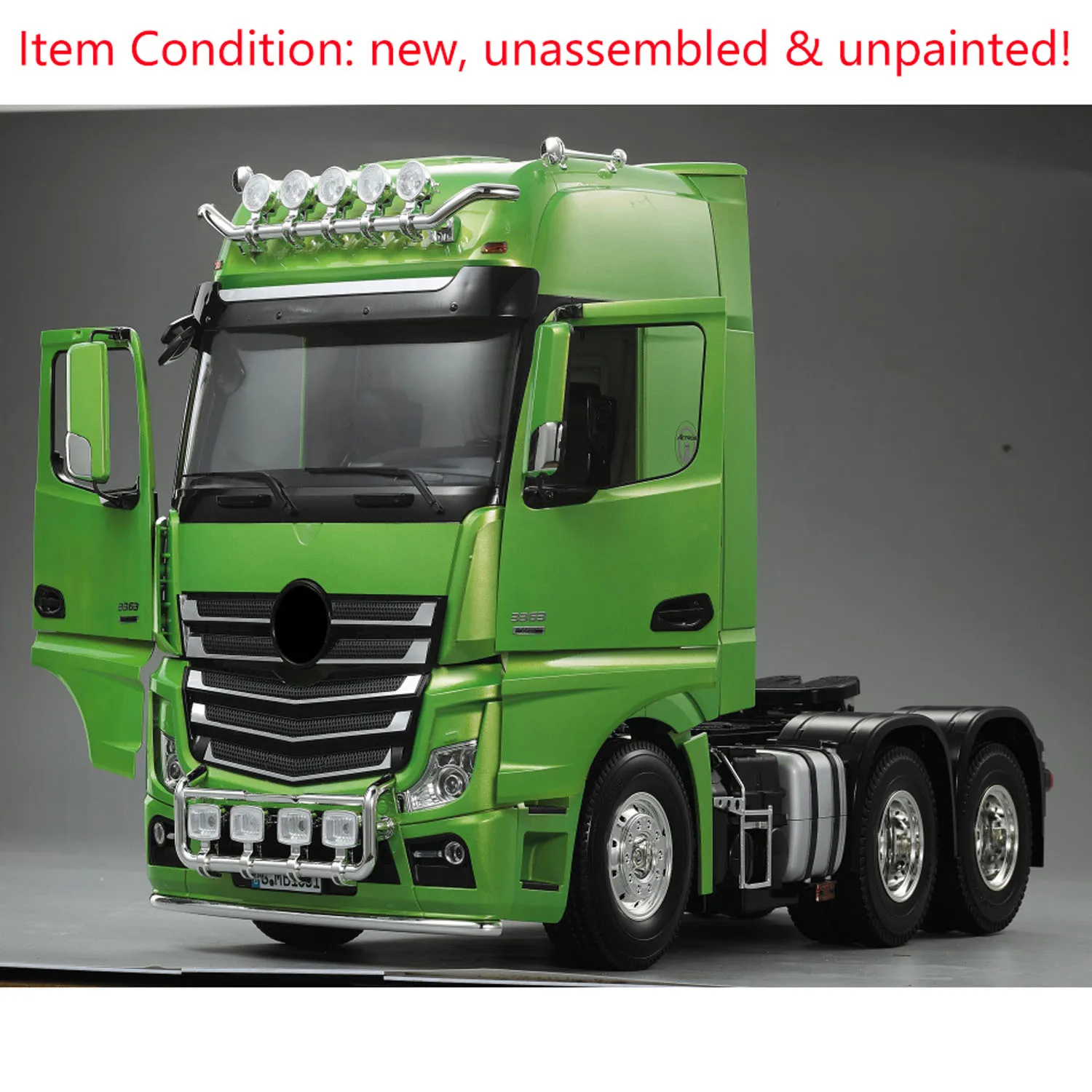 TOUCAN 1/14 KIT RC Tractor Truck 3 Axle 3363 6*4 Remote Control Model Motor ESC Radio THZH0688-SMT2 2