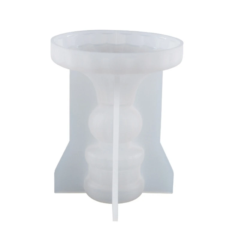 

Tealight Holder Resin Mold,Candlestick Epoxy Casting Silicone Molds