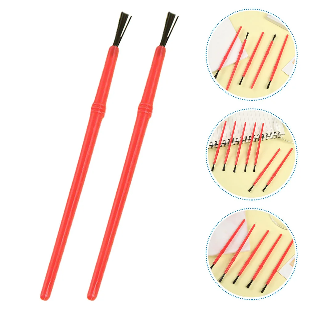 50pcs Painting Brush Small Painting Brush Portable Paintbrushes Pigment Painting Brush for 3