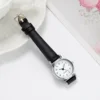 Students Business Quartz Watch Round Dial Shape Easy to Wear Casual Watch for Home Office Working Shopping 1