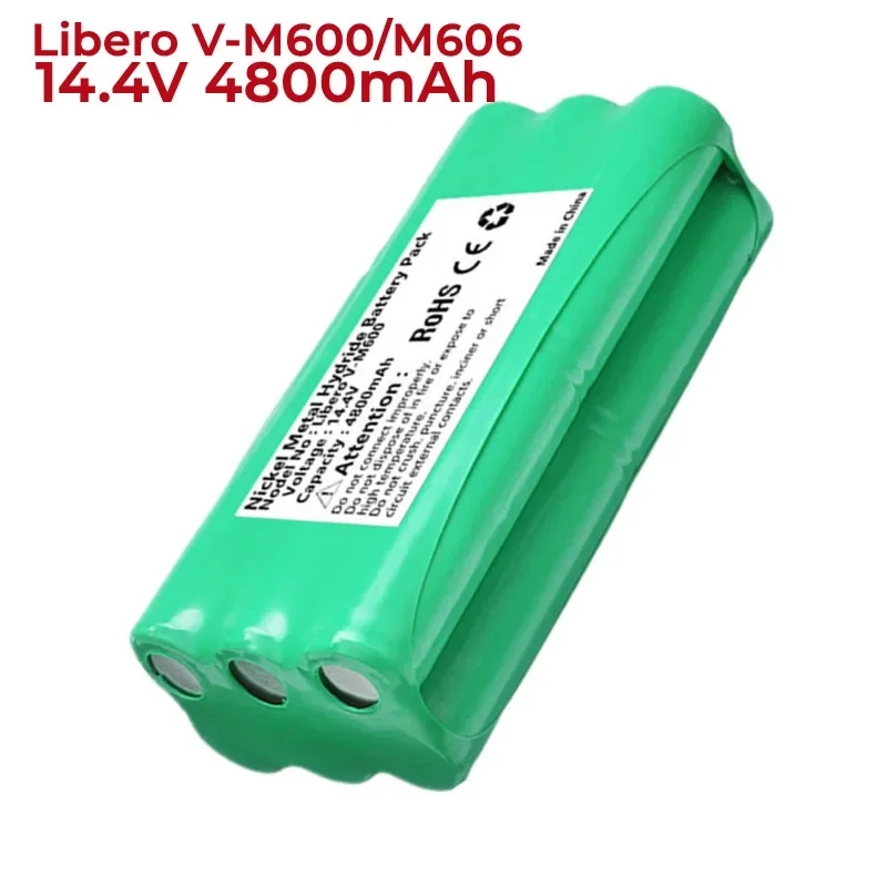 

Batterie 14,4 V Ni-Mh 4800mAh Staubsauger Roboter Akku für Libero V-M600/M606 VbotT270/271 Papago s30C Vone T285D