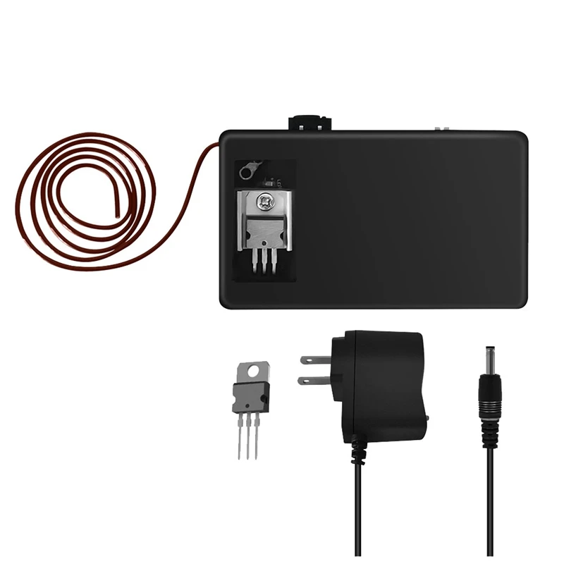 

Coil Detector EMP Electromagnetic Pulse Test Fingerprint Lock Door Guard Detector Small Black Box Detector -US Plug For Tesla