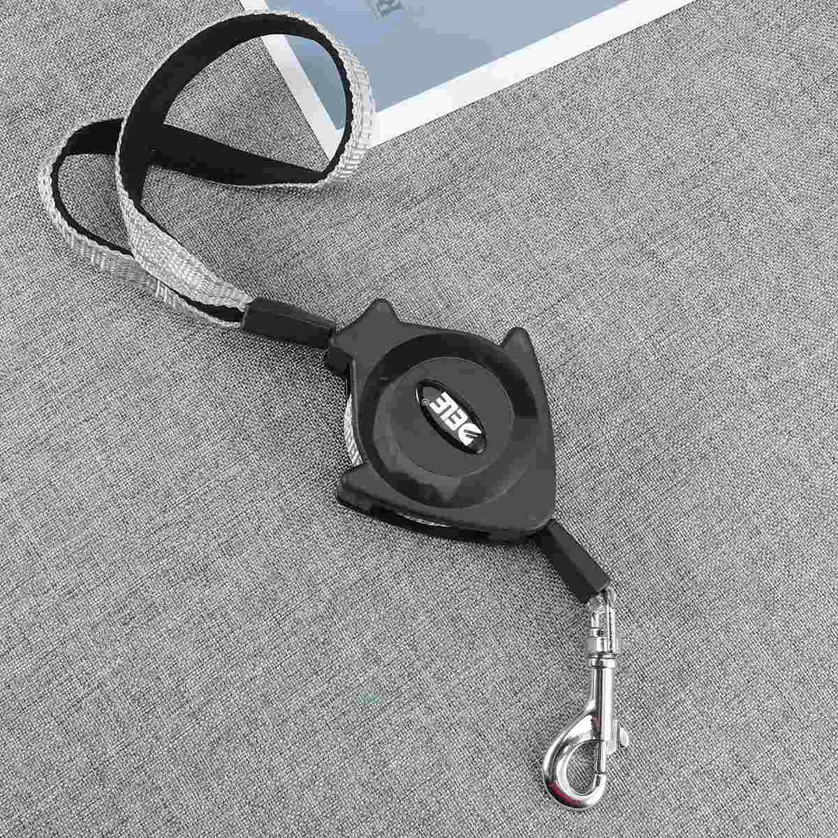

Pet Dog Puppy Cat Automatic Retractable Dog Leash Telescopic Traction Rope Belt Size (Black)