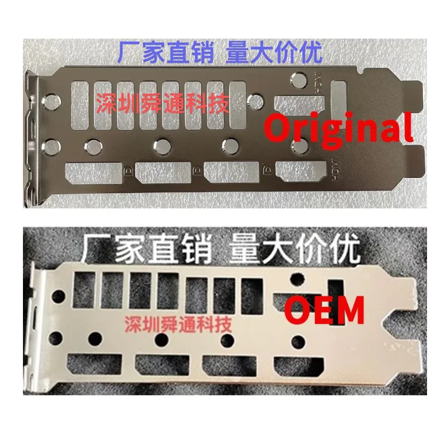 Originale Io I/O Shield Backplate Blende Staffa Scheda Video Schede Grafiche Gpu Per Asus 3060 3070 Rtx3080 O10G Gaming