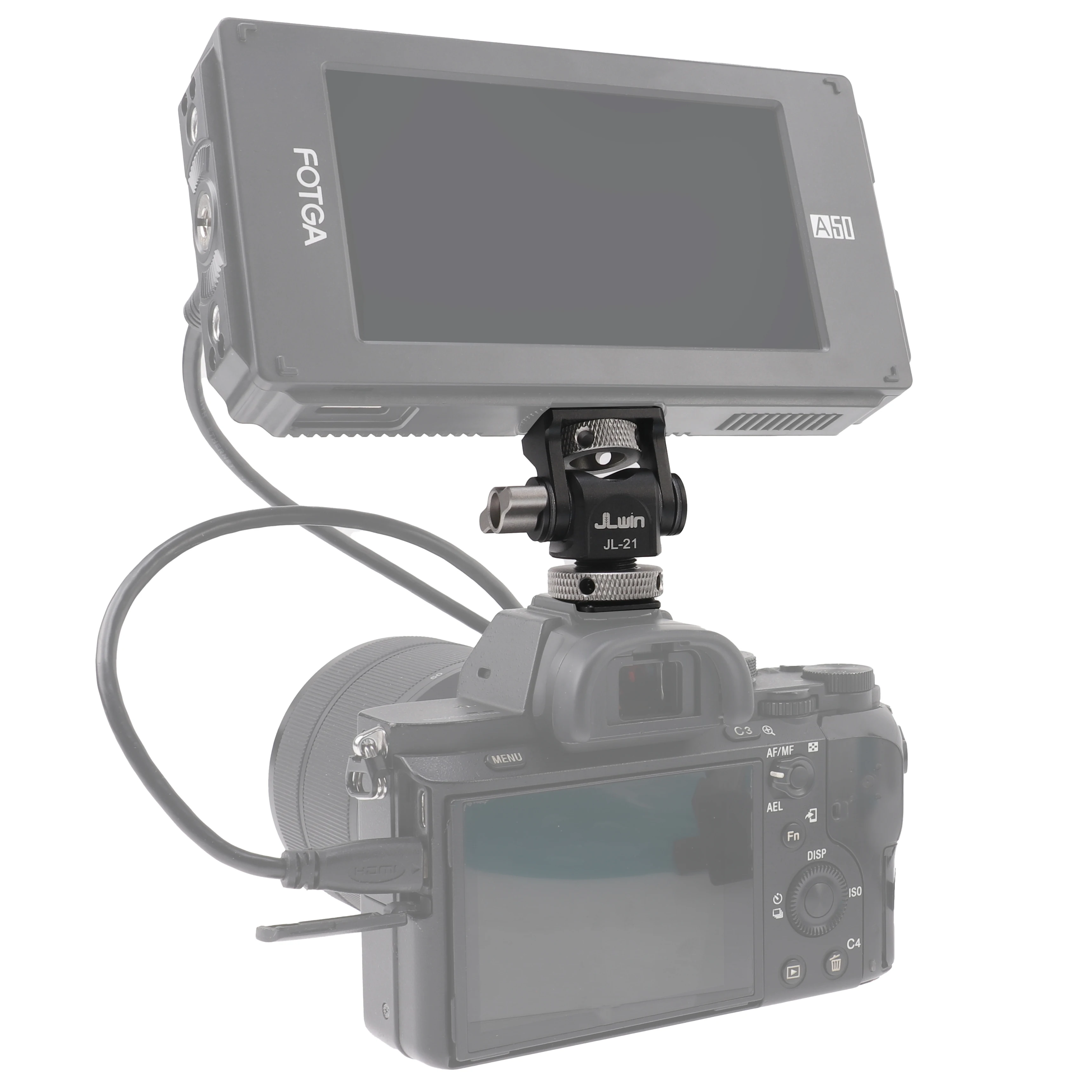 montagem para nikon canon sony 360 adaptador