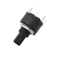 SR16 Plastic 16 MM Rotary Band Switch 1 Pole / 2 Pole 3 / 4 / 5 / 6 / 8 Position Handle Length 15MM Axis Band Switch 3