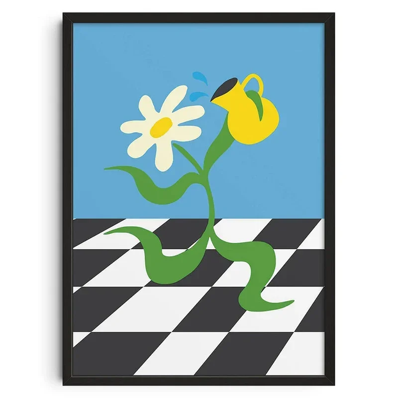 Wall Art Canvas Print Poster for Home Living Room Room Decoration
