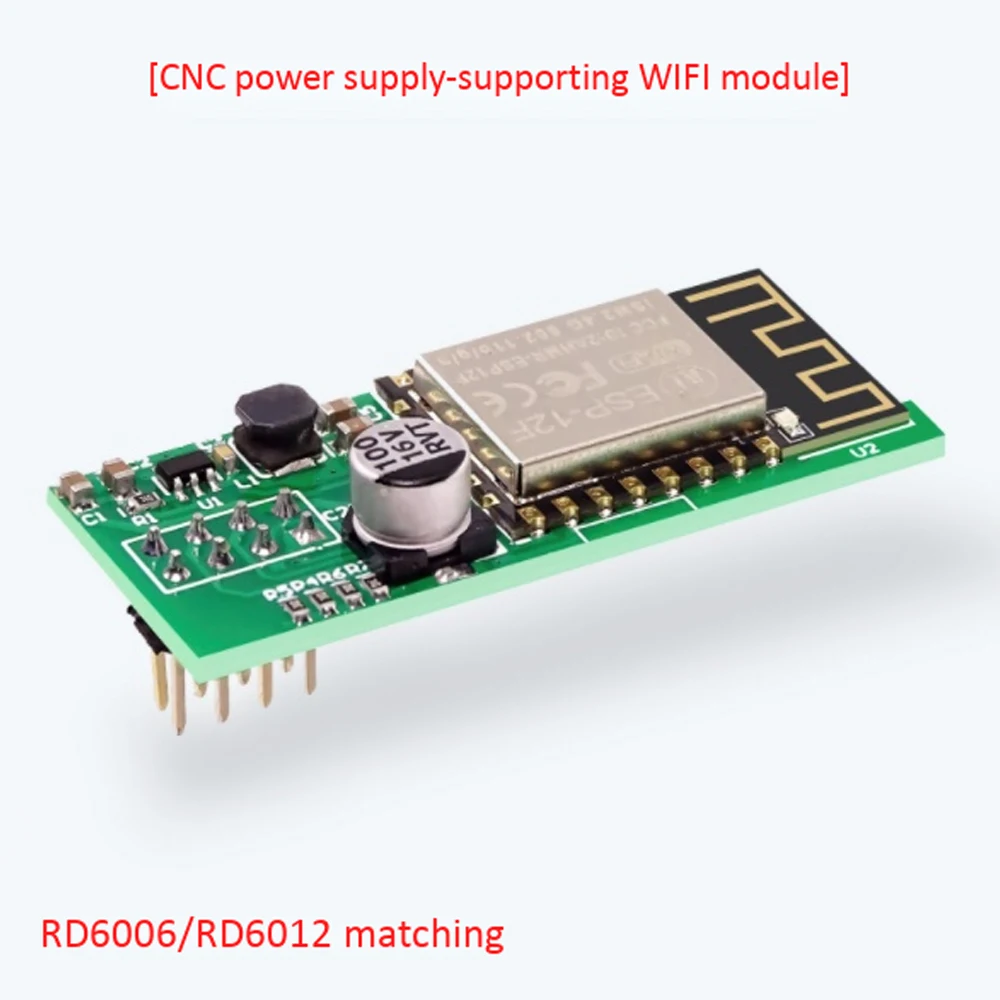 RD 전원 공급 장치 통신 버전용 RD WiFi 보드, RD6006 RD6012 CNC 조정 가능한 DC 조정 전원