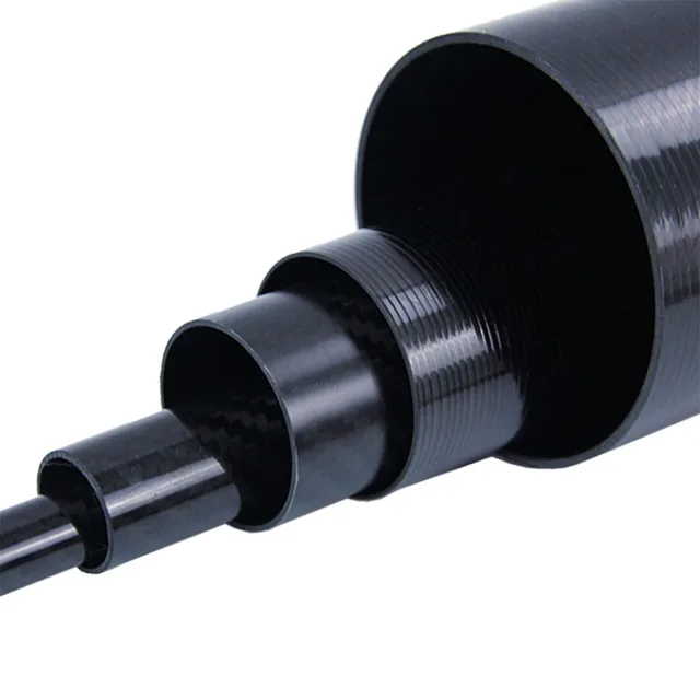 10 Canne In Fibra Di Carbonio Per Droni - Diametro 0.5mm, Lunghezza 500mm