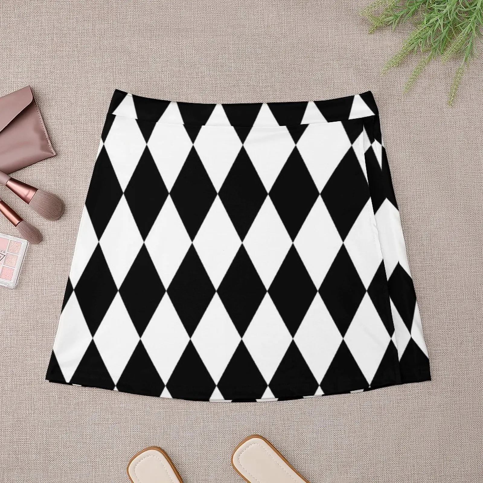 Black Diamond Mini Skirt skirt skirt skirts summer 2024 woman new in external clothes