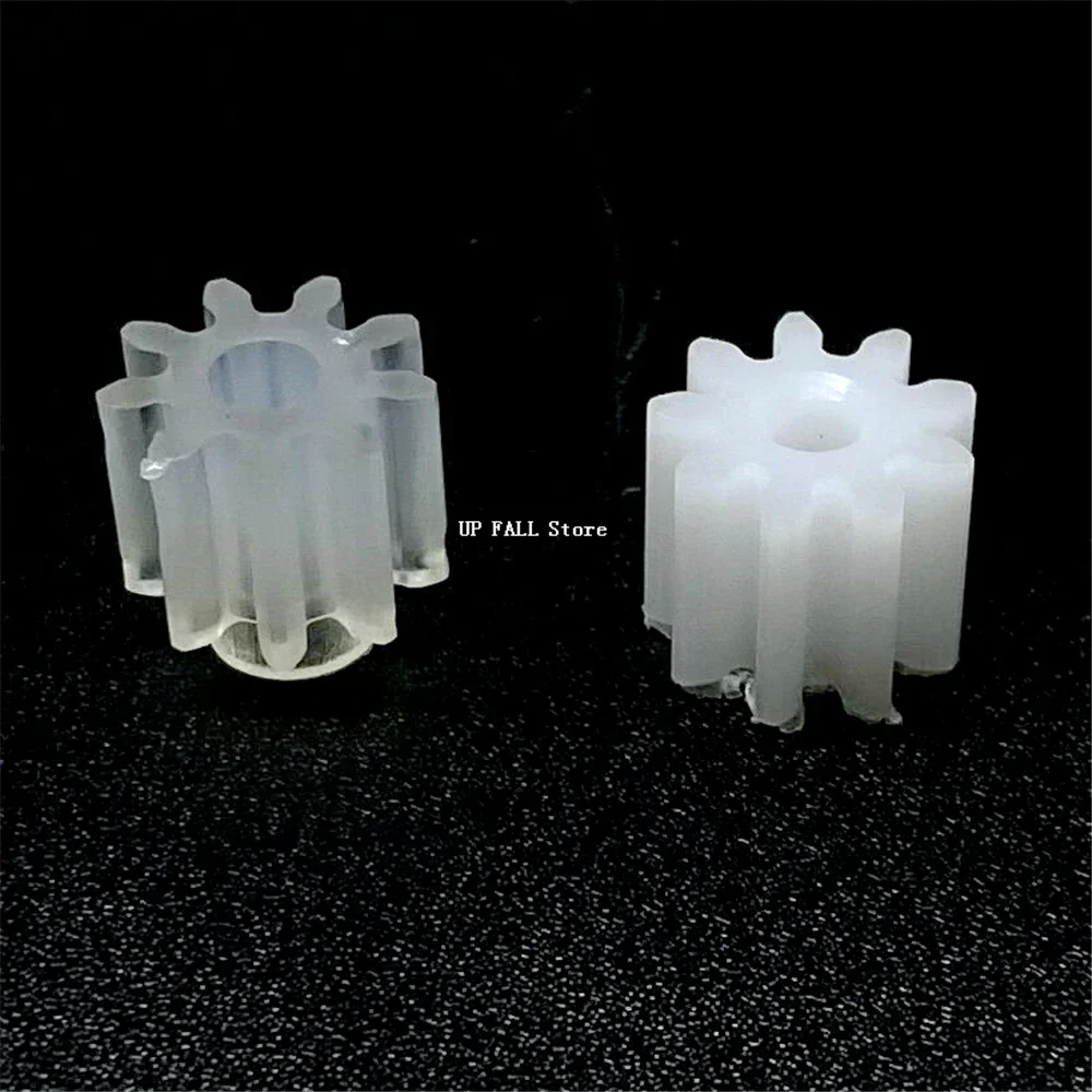 Motor Spindle Plastic Gear DIY Toy Sewing Machine Gear 1M 9T 3/3.5/4mm