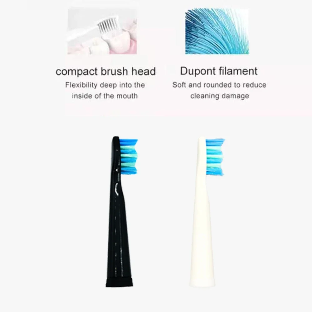 Electric Toothbrush 10pcs seago electric toothbrush heads Replacement Sonic Toothbrush Care 899 Set (10 heads) for SG910/507/958/515/949/575/551 electric toothbrush