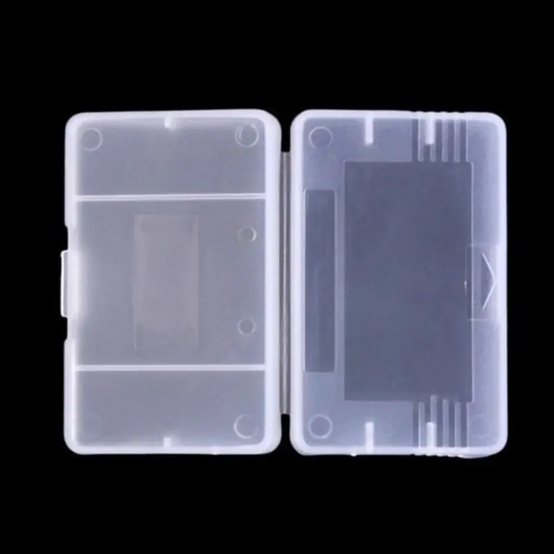 플라스틱 게임 카드 카트리지 케이스, 먼지 커버 보호 케이스, 게임보이 어드밴스용, 65x40x8mm, 로트당 10 개, 신제품