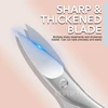 1Pcs Professional Nail Cutter Scissors Eyebrows Eyelash Multi-purpose Curved Blade Manicure Pedicure Fingernail Toenail Clipper 4