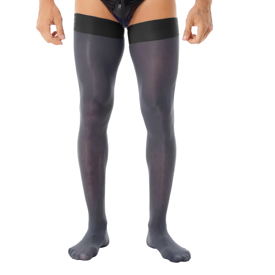 Calze Sexy Erotiche Calze Autoreggenti Uomo Elasticizzate Calze