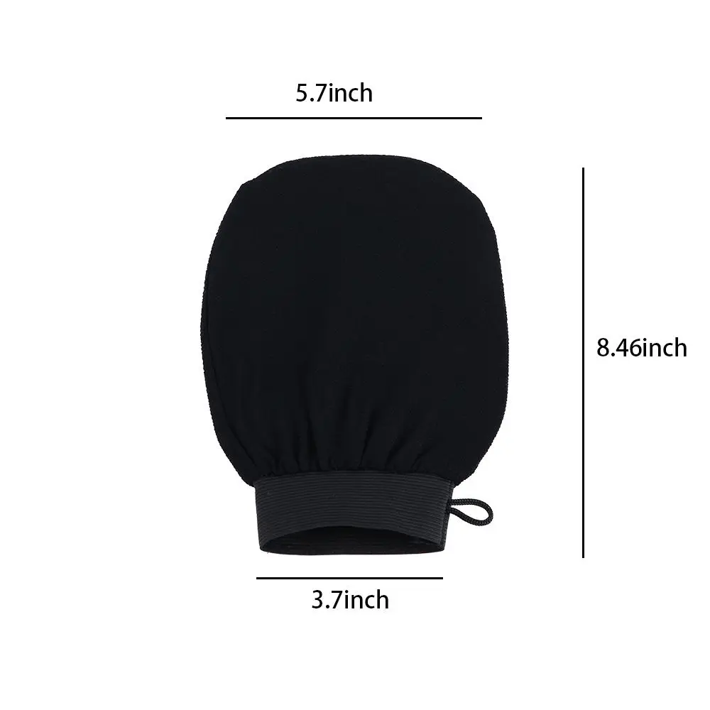 Hammam Exfoliating Washcloth Coarse Grain Towel Scrub Glove Body Scrubber Dead Skin Remover Mitt Peeling Glove 6