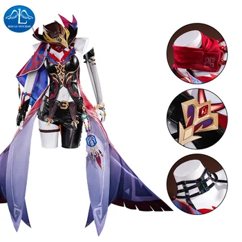 Genshin Impact Chasca Cosplay Costume Game Costume Full Set Uniform Anime Halloween Christmas Fancy Party