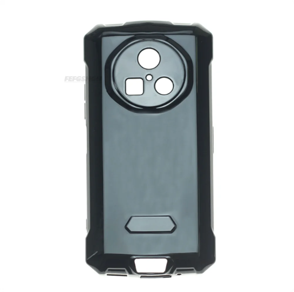 Enhanced Silicone Phone Case with Back Finger Ring and Bracket