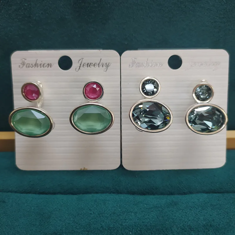 alloy bead UNO   earrings, Silver clasp, fashion, with logo, wholesale, new 2021, European fashion gift bracelet