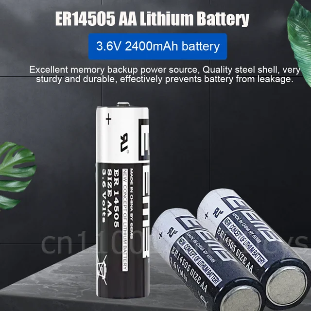 10PCS 3.6V ER14505 14505 AA Lithium Battery For PLC CNC Machine Tools Water  Meter Touch Screen Alarm Clock Replacement Batteria - AliExpress