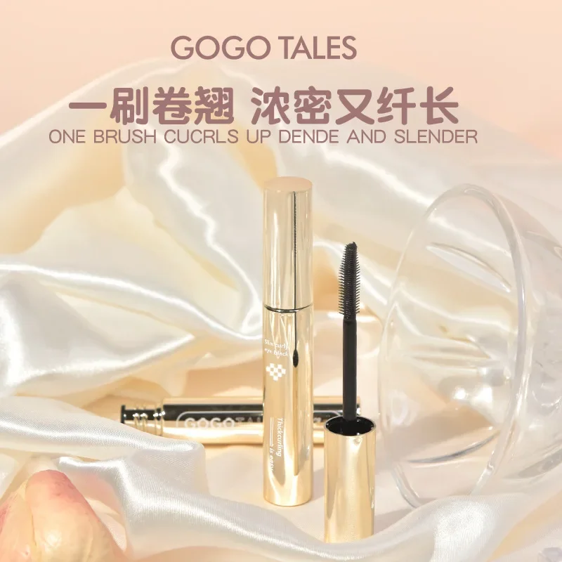 

gogotales mascara, long and curling, naturally non-smudged eyelash base and styling cream