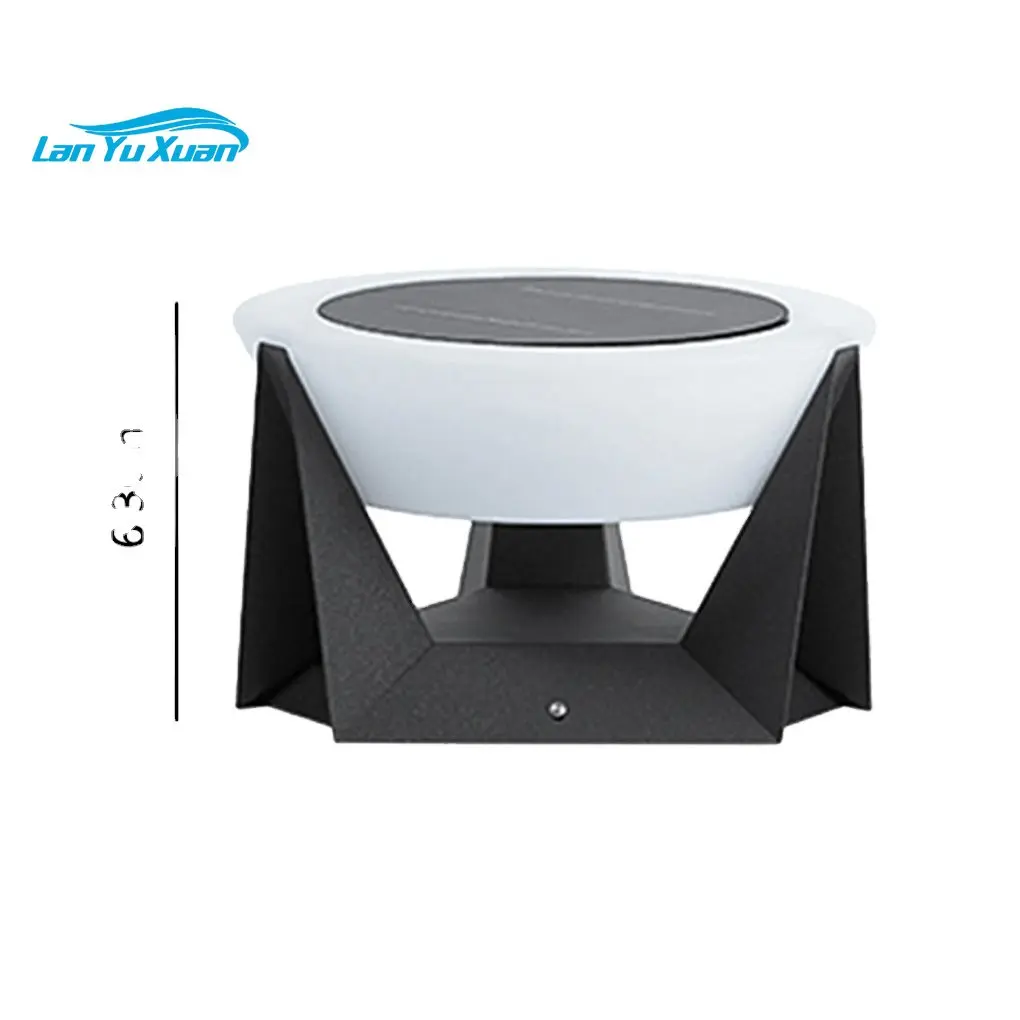 

High Quality Wear-resistant Garden Light Column Fence Gate Cap Lamp Outdoor Courtyard Solar Led Light