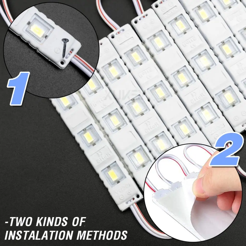 12V 60 LED �� ���׸��� ���� ŰƮ LED õ�� ���� �ڵ��� �� Ʈ�� �ڵ� ĳ���� Ʈ���Ϸ� ���� RV ��ȭ�� ����(20 ���)