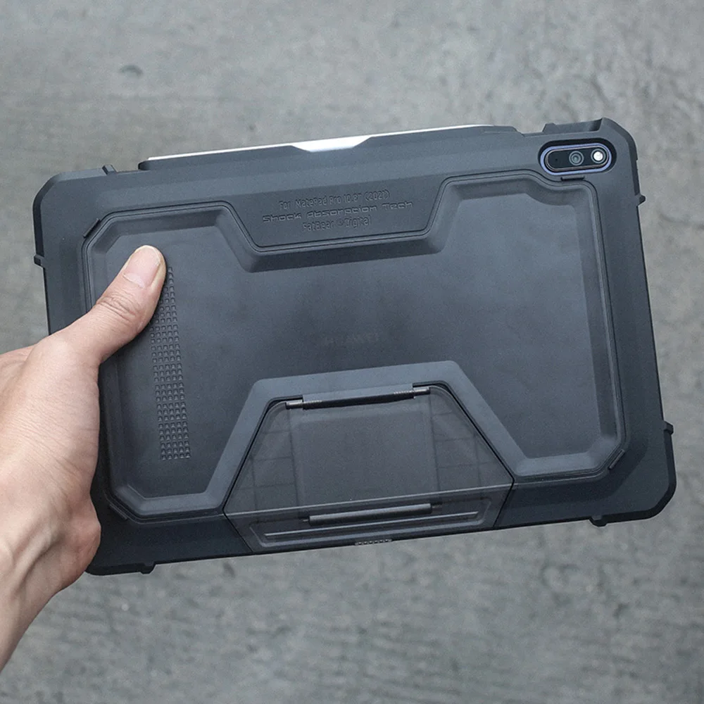 fatbear militar tático classe resistente prova de choque armadura escudo protetor da pele capa para huawei matepad pro polegada polegada