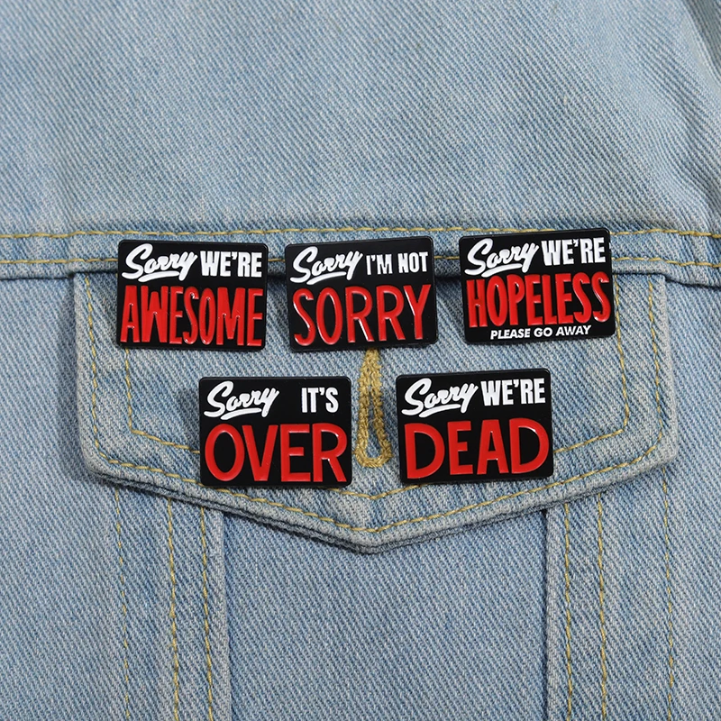 Don't Perceive Me Introverts Brooch Adult Humor Novelty Witty Brooch Funny Enamel Pin For Purse Backpack Jeans Coat Decoration Gift For Friends Men Women Introverts, Alloy Steel, No Gemstone