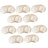 100 Pack 3 Inch Gold Dream Catcher Metal Rings Hoops Macrame Ring For Dreamcatchers And Crafts 1