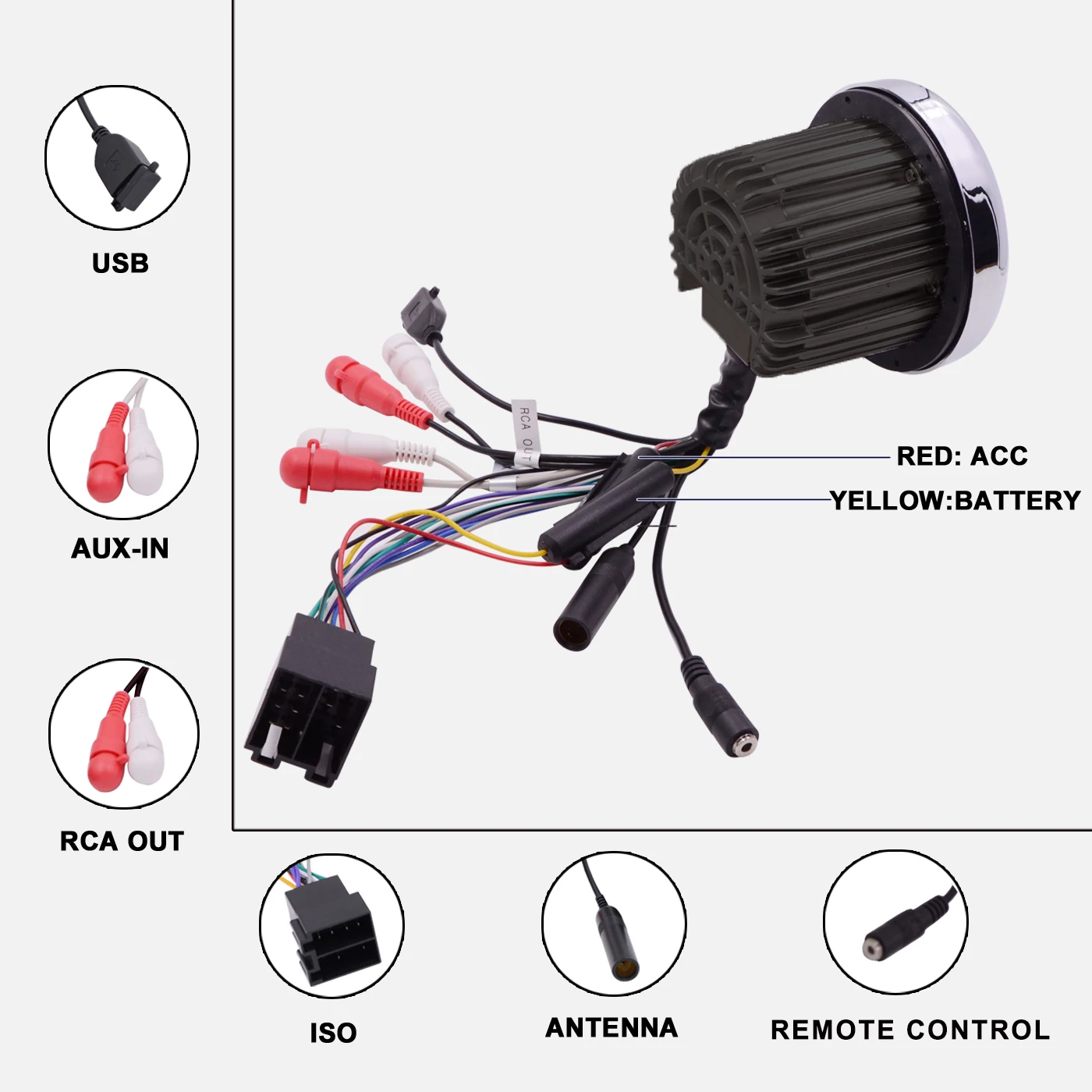 Marine Stereo Boat Radio Receiver OR 2Pc Waterproof Speakers OR Marine Combo "3 Options Available" for Yamaha Wave Runner Jetski