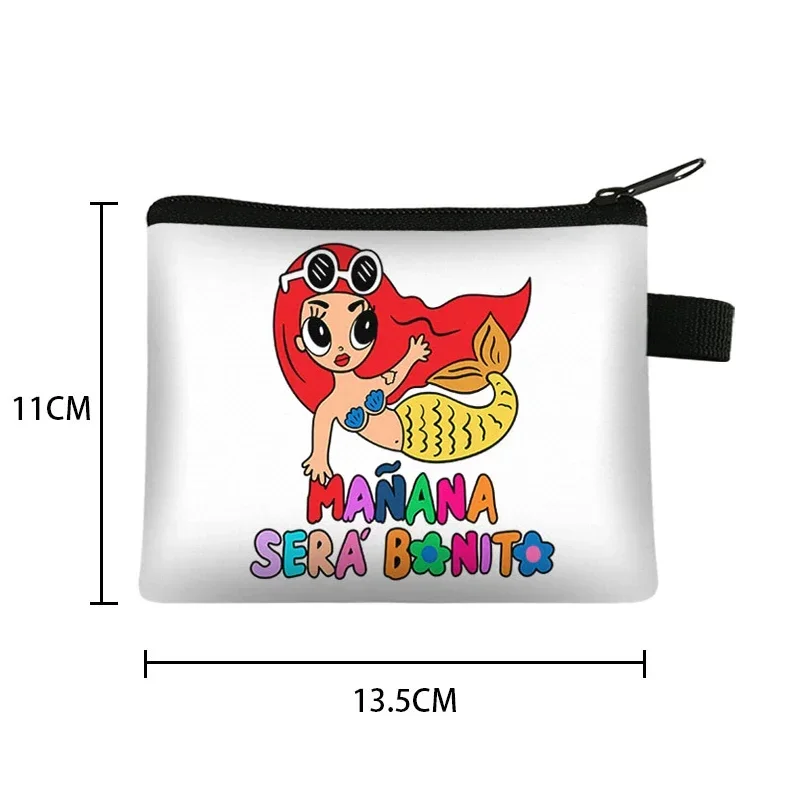 Manana Sera Bonito Coin Purses Karol G Merch Music Small Wallet Tomorrow Will Be Nice Coin Money Bag ID Credit Holder Pouch Gift coin purse,coin wallet