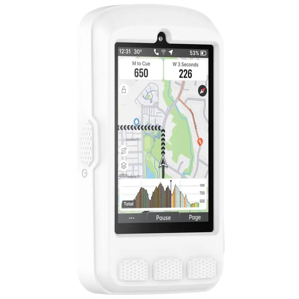 Watch Accessories Silicone Protective Cover Lightweight Anti-collision Case Cover Bumper Soft For Wahoo ELEMNT ACE Bicycle Computer