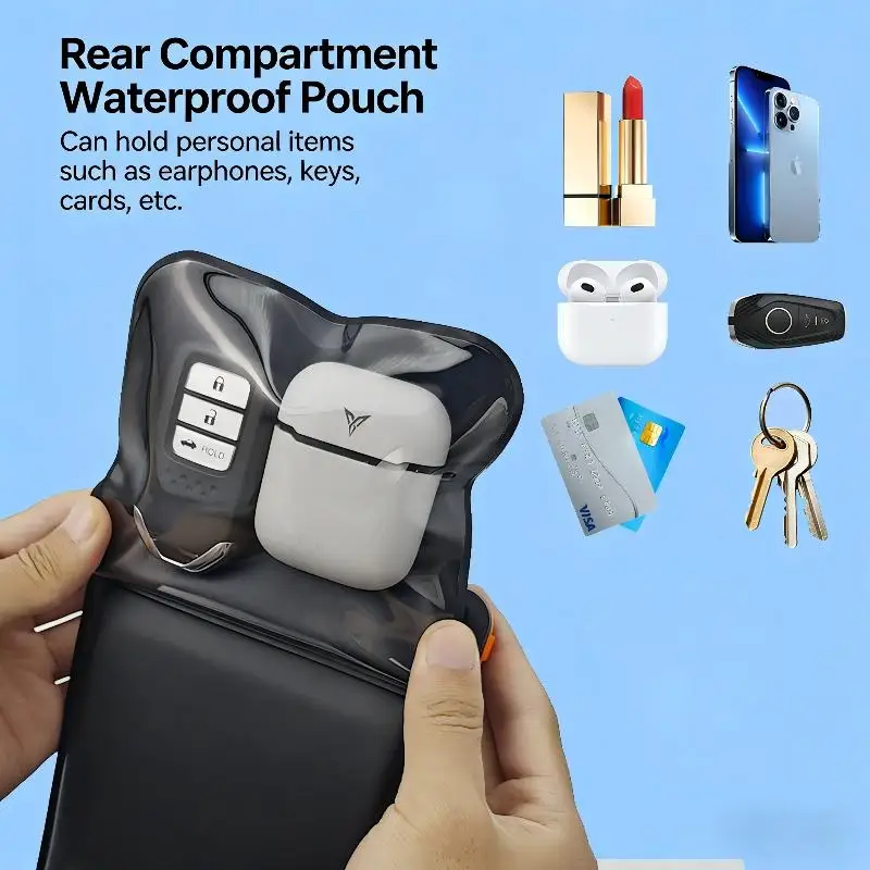 Enhanced Waterproof Phone Pouch with Floating Lanyard