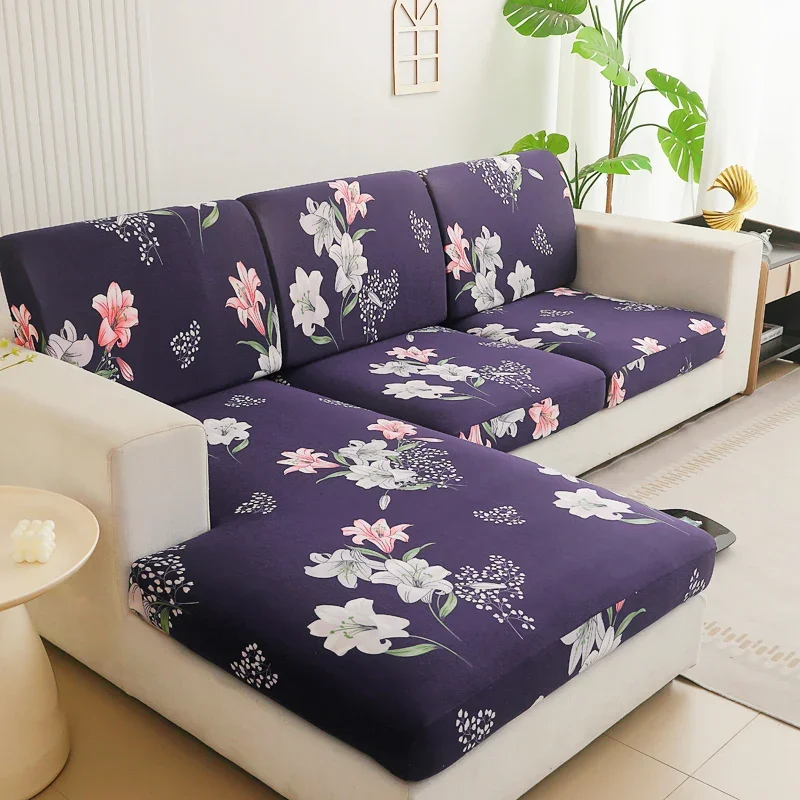 thumbnail image 1 of Funda Elástica para Cojín de Asiento de Sofá para Sala de Estar Mascotas Funda de Sofá para Niños Alfombrilla Funda de Asiento de Sillón Esquina Funda de Sofá en forma de L Protector de Muebles Lavabl, 1 of 5